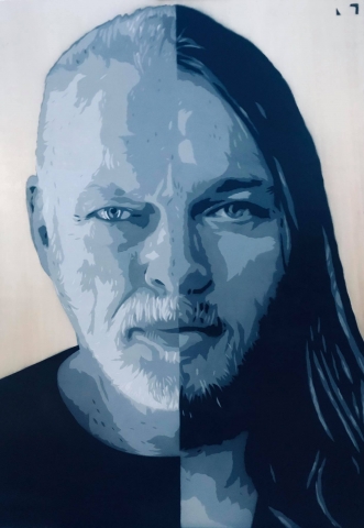 Gilmour potrait